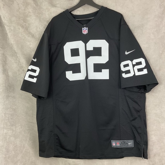 Nfl Nike Other - Nike Oakland Raiders Richard Seymour Black On Field Football Jersey